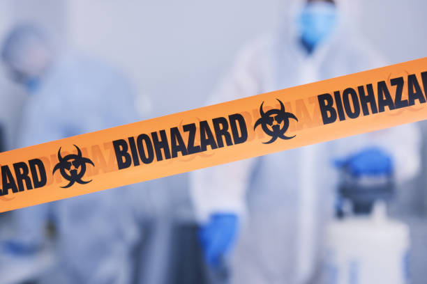 Professional Infectious Disease Decontamination technician working in Woodsboro, TX